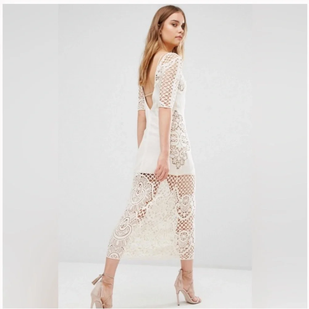 FOR LOVE AND LEMONS - midi Gracie dress - Picture 1 of 16